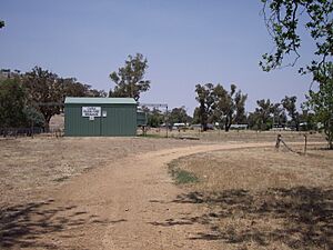 Oura with Bush Fire Brigage Shed