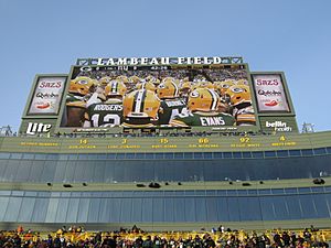 Packers Retired Numbers at Lambeau Field