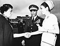 Pahlavis meet Indira Gandhi in India, 1970