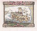 Persia Kingdom Ormus Strait Hormuz Old plan Bellin 1756
