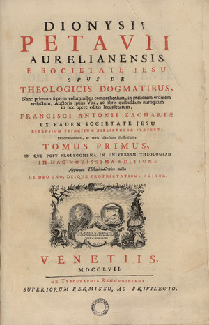 Petau - Dogmata theologica, 1757 - 4357571