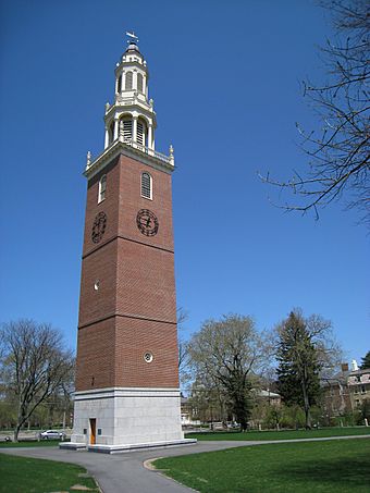 Phillips Academy, Andover, MA - Memorial Bell Tower.JPG
