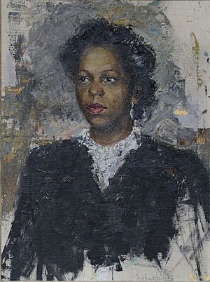 Portia White Portrait by Hedley Rainnie