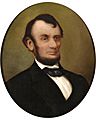 Portrait of Abraham Lincoln by David Bustill Bowser