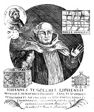 Portrait of Johann Tetzel Taking an Oath