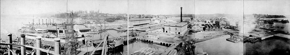 Puget Sound Naval Shipyard 1913