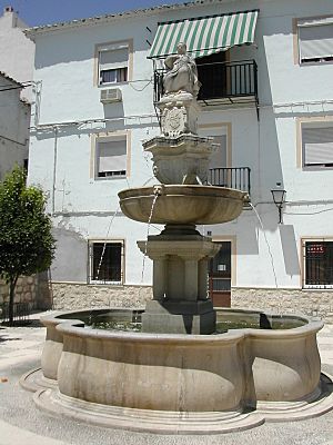 Reproduccion fuente Convento Santo Domingo La Guardia
