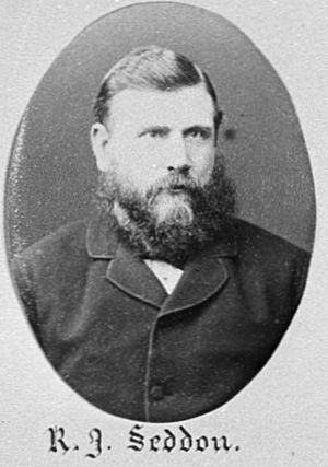 Richard Seddon in 1882