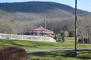 Rockbridge Alum Springs octagonal bandstand
