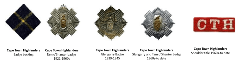 SANDF Cape Town Highlanders insignia