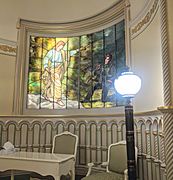 SLC Temple Stain Glass Art