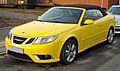 Saab 9-3 Aero front 20081126