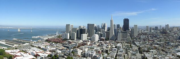 SanFran downtown panorama