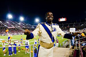 San Jose State University Marching Band Drum Major 01