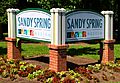 Sandy Spring Museum Sign in Sandy Spring MD