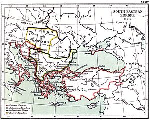 South-eastern Europe c. 910