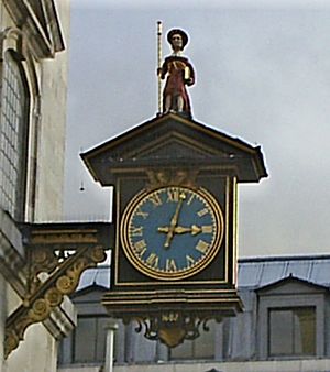 St. James Garlickhythe - clock