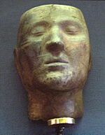 A funerary mask
