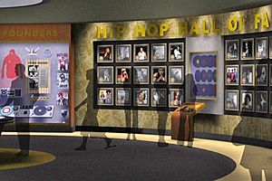 The Hip Hop Hall of Fame Exhibit Rendering