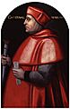 Thomas Wolsey (1473–1530), Lord High Chancellor of England (1515–1529), Archbishop of York (1514–1530), cardinal (1515), the King's chief adviser
