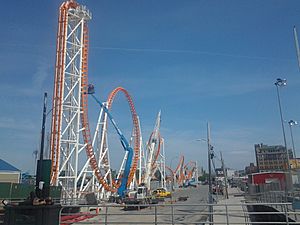 Thunderbolt Roller Coaster - Coney Island - Under Construction - 2014-05-26