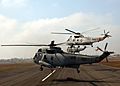 US Navy 031029-N-5067K-031 Several UH-3H Sea King helicopters depart Montgomery Field