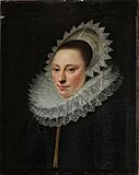 Unknown holland painter. Portrait of woman