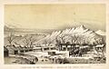 View of Fort Utah, on the Timpanogos