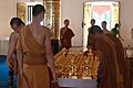 Wat Chedi Luang, Buddhist monks 2, Chiang Mai, Thailand