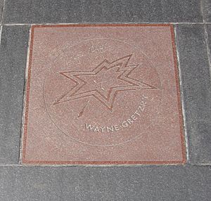 Wayne Gretzky Star on Canada's Walk of Fame