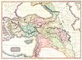1818 Pinkerton Map of Turkey in Asia, Iraq, Syria, and Palestine - Geographicus - TurkeyAsia-pinkerton-1818