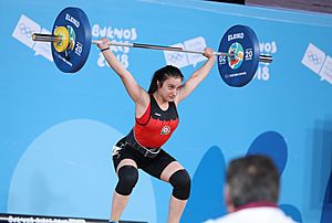 2018-10-11 Snatch (Weightlifting Girls' 58kg) alle Olimpiadi giovanili estive 2018 di Sandro Halank–039' 58kg) at 2018 Summer Youth Olympics by Sandro Halank–039