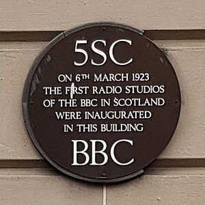 5SC Plaque Glasgow