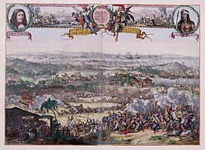 AMH-5644-KB The conquest of Macassar by Speelman from 1666 to 1669