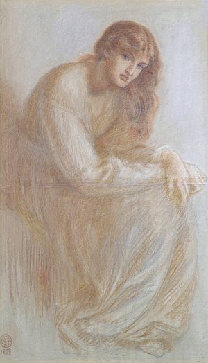Alexa Wilding (1879) by Dante Gabriel Rossetti