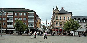 Central Arvika in June 2004