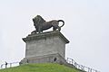 Belgium-Waterloo-Butte-du-Lion-statue