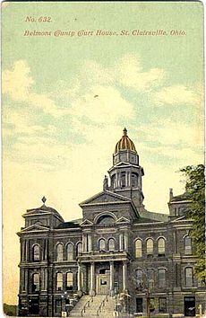 Belmont county courthouse 1891
