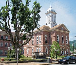 The Braxton County Courthouse in Sutton in 2007