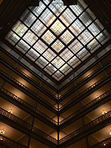 Brown Palace Hotel Atrium Stained Glass Ceiling