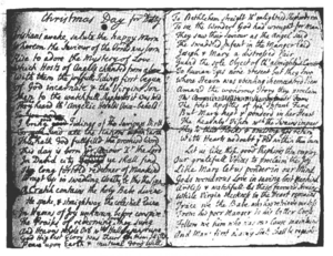 Byrom manuscript Christians awake
