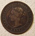 CANADA, VICTORIA 1876 -ONE CENT b - Flickr - woody1778a