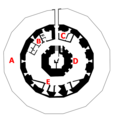 Calshot Castle plan labelled