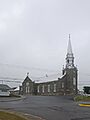 Cap Chat Church side view
