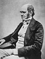 Charles Darwin seated crop