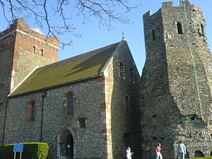 Church Dover castle