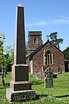 Cross in St John the Baptist's churchyard, Heathfield
