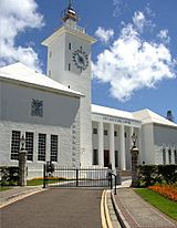 City Hall in Hamilton, Bermuda