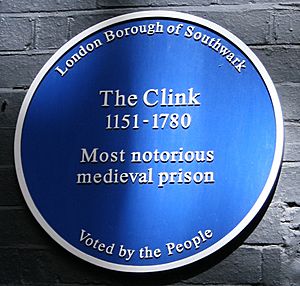 Clink-Blue-plaque