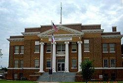 The Crosby County Courthouse in Crosbyton